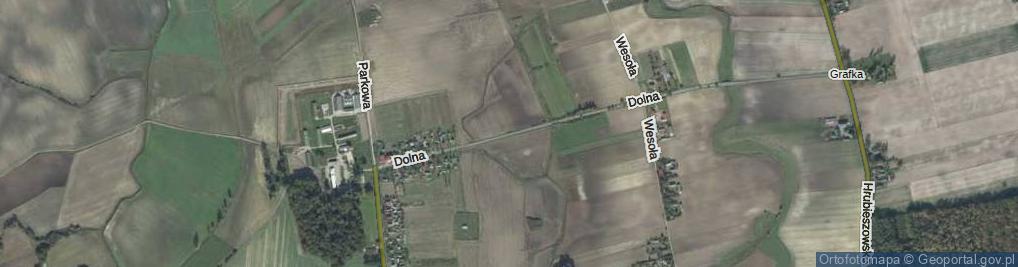 Zdjęcie satelitarne Dolna ul.